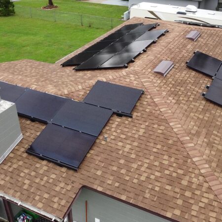 Sleek solar energy system installed by an award-winning Orange city solar company